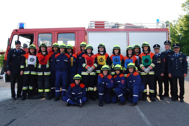 Wehrleute der FF Kaisheim bestehen Prüfung
