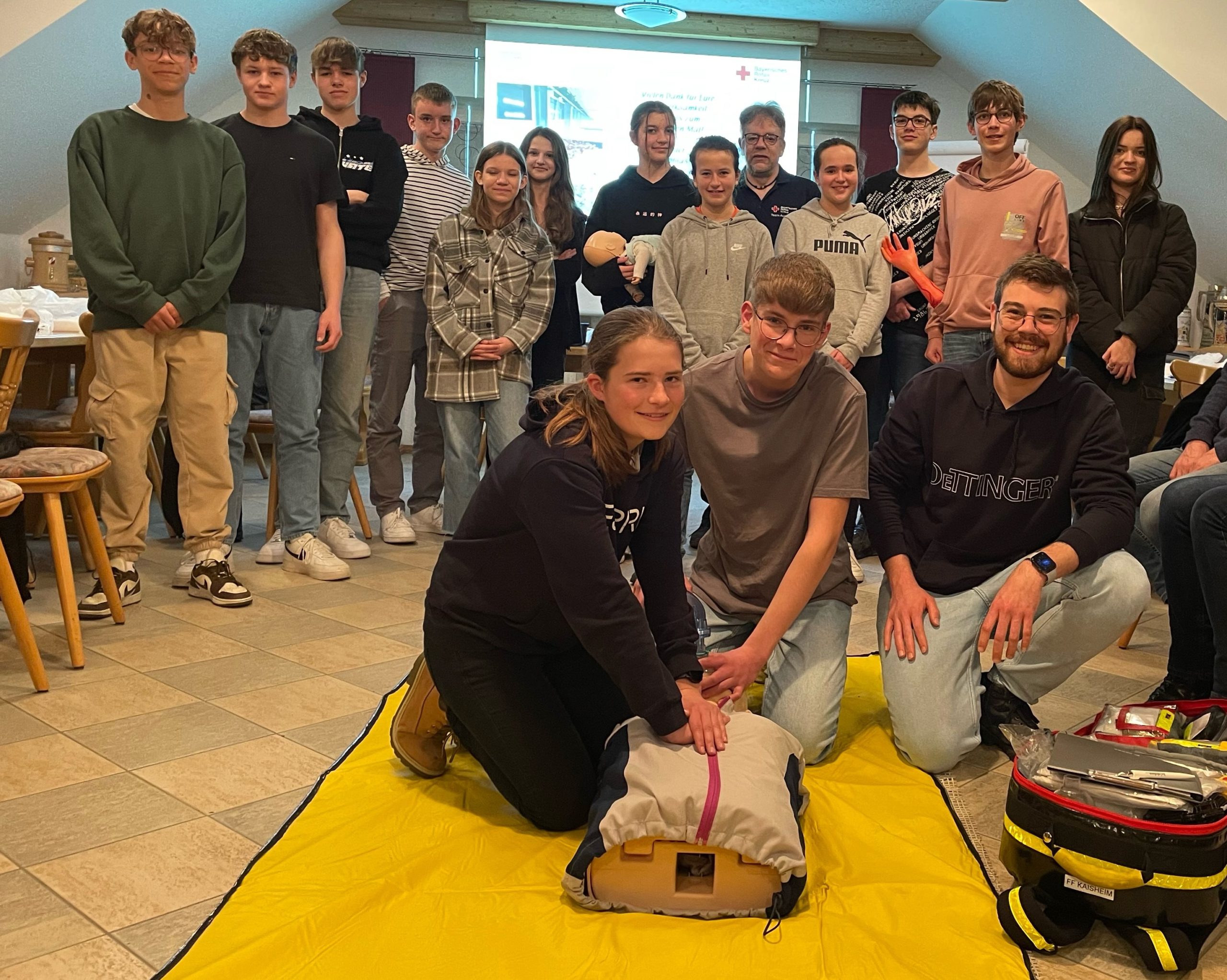 Für den Einsatz gerüstet